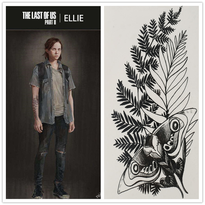 The Last of Us Ellie Tattoo 