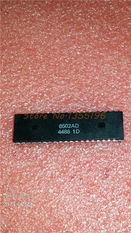 1pcs/lot Mos 6502 MOS6502A MOS6502 MOS-6502 DIP-40 In Stock ► Photo 1/1