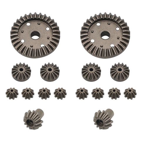 Upgrade Metal Gear 30T 24T 12T Differential Driving Gears 0011/0012/0013/0014 for Wltoys 12428 12429 RC Car Spare Parts ► Photo 1/6