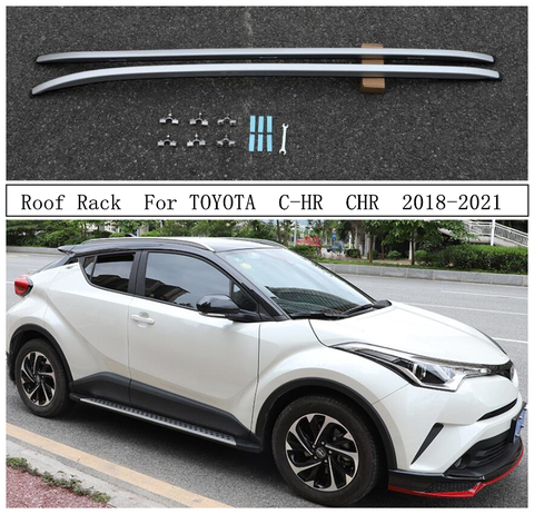 Roof Rack For TOYOTA C-HR CHR 2022 Aluminum Alloy Rails Bar Luggage Carrier Bars top bar Racks Rail Boxes ► Photo 1/3