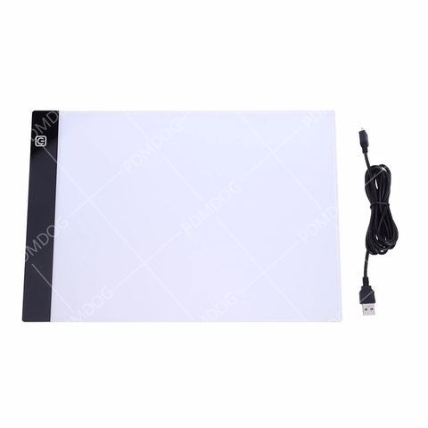 PDMDOG LED Diamond Painting Light Pad Lightpad Board Diamond Painting Accessories Tool Kits A3 A4 A5 Drawing Graphic Tablet Box ► Photo 1/6