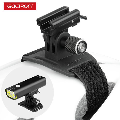 Gaciron H15/H03/ H07 Bicycle Headlight Holder Helmet Mount Front LED Lamp Buckle Quick Release Adaptor Bracket Cycling Parts ► Photo 1/6