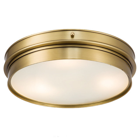 Brass Vintage LED Modern ceiling Lights Home Lighting Living Room Lustre Flush Mount Ceiling Lamp Luminaire Plafonnier ► Photo 1/6