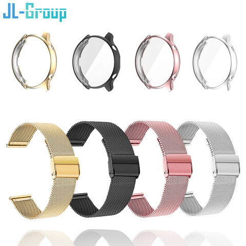 22mm Strap For Amazfit GTR 47mm 2 2E Band With Case TPU Protector Metal Bracelet Xiaomi GTR2 Screen For Watchband Accessories ► Photo 1/6