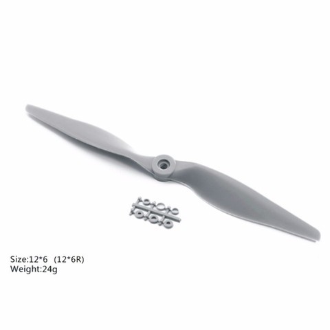 2pcs Gemfan APC Style 1260 12x6 DD Direct Drive Propeller Blade CW CCW For RC Airplane Fix Wing ► Photo 1/1