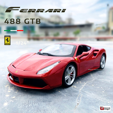 Bburago 1:24 Ferrari 488 GTB collection manufacturer authorized