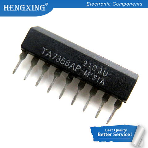 5pcs/lot TA7343AP TA7343 TA7358AP TA7358P TA7358 TA75458S TA75458 SIP-9 In Stock ► Photo 1/2