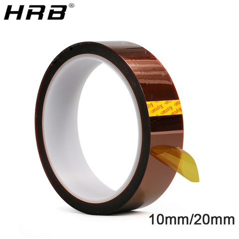 10mm 20mm High Temperature Adhesive Tape Heat Resistant Polyimide Film Heated Insulation RC Lipo Battery Motor Electronic Parts ► Photo 1/6