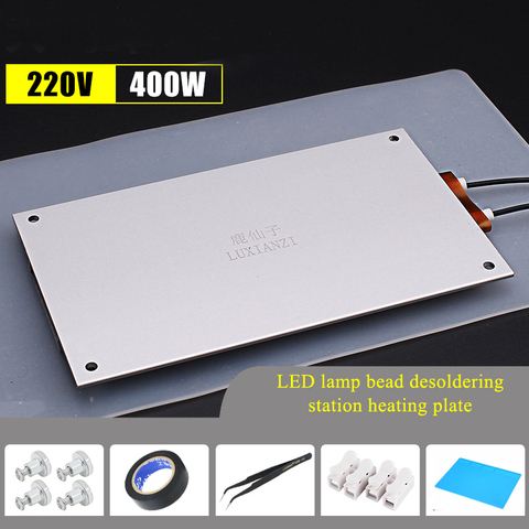 Led lamp bead desoldering station Preheating plate for heating plate LCD lamp strip desoldering BGA chip repair thermostat heat ► Photo 1/6