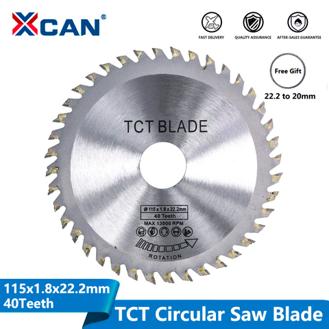 TOP QUALITY Round 40 Tooth Grinder Disc Circular Sawing Blade Wood Cutting Tools