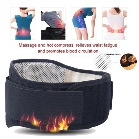 Tourmaline Waist Brace Support Belt Band Self Heating Lower Back Supports Magnetic Therapy Lumbar Waist Bandage Back Waist Belt ► Photo 1/6