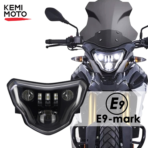 Warranty For BMW G310GS G310R 100W LED Headlights for BMW G 310GS 310R Motorcycle Lights with Complete Devil eyes Assembly Kit ► Photo 1/6