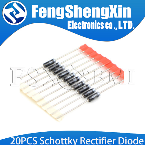 20PCS Schottky Rectifier Diode DO-41 DO-27 SR240 SR260 SR360 SR540 SR560 SR2100 SR3100 SR3200 SR5100 SR5150 SR5200 New ► Photo 1/1