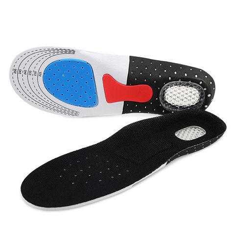 Hot Sport Running Silicone Gel Insoles for feet Man Women for shoes sole orthopedic pad Massaging Shock Absorption arch support ► Photo 1/6