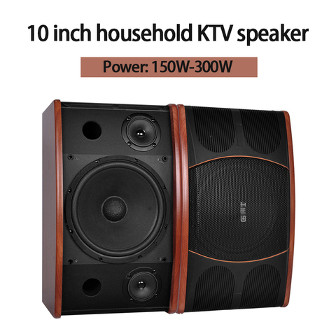 KYYSLB OK-258 150W-300W Karaoke Professional High Power Speaker Conference Bar Audio 10 Inch Home KTV Card Package Speaker ► Photo 1/4