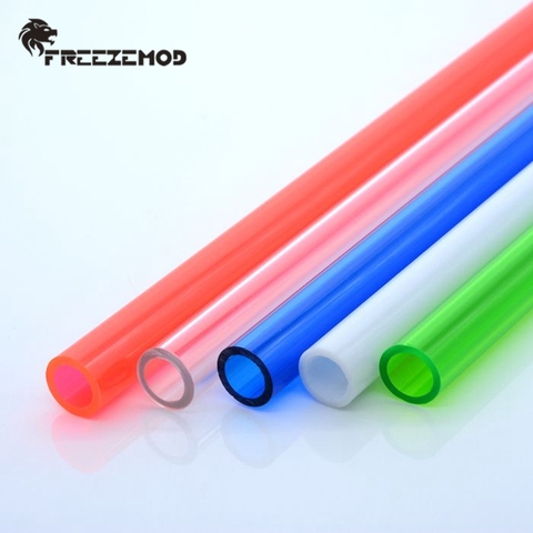 FREEZEMOD computer water cooling PETG tube 10*14mm high quality PETG hard tube coloful 50CM. PEHDCO14 ► Photo 1/6