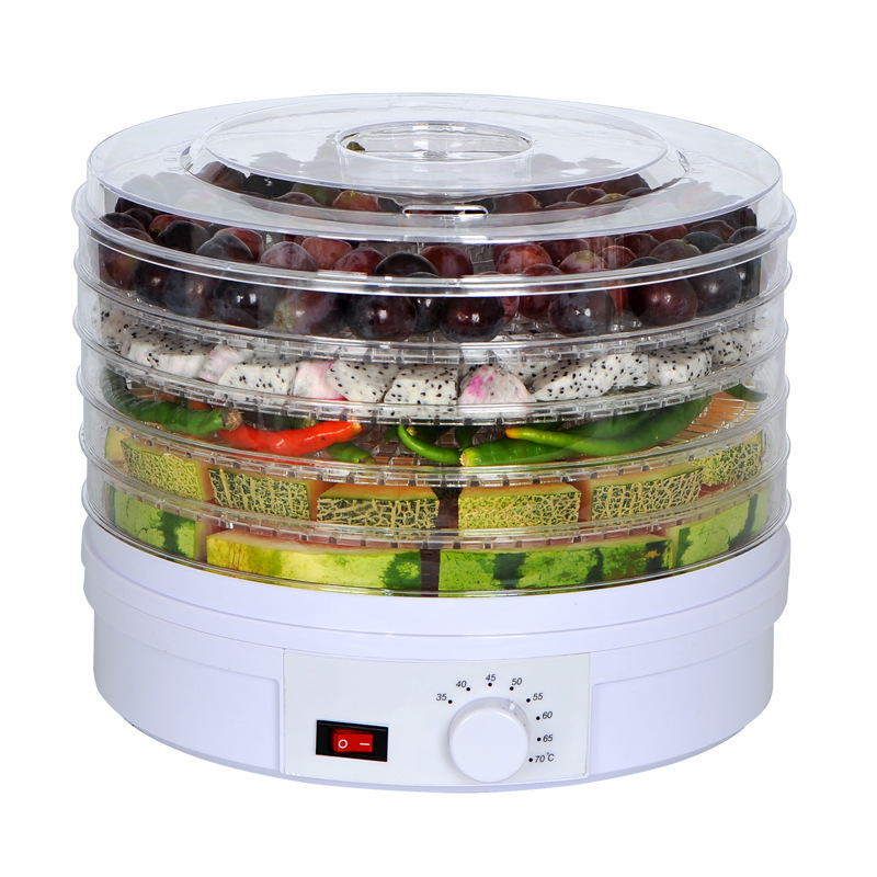 BioloMix BPA FREE 5 Trays Food Dryer Dehydrator with Digital Timer and  Temperature Control for Fruit Vegetable Meat Beef Jerky - AliExpress