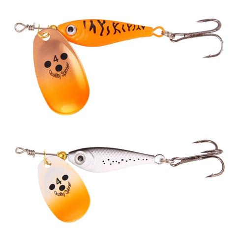 1PCS Rotating Metal Spinner Fishing Lure Hard Bait11g15g20g Artificial Bait Wobblers Fishing Bait Carp Bass Pike Fishing Tackle ► Photo 1/6