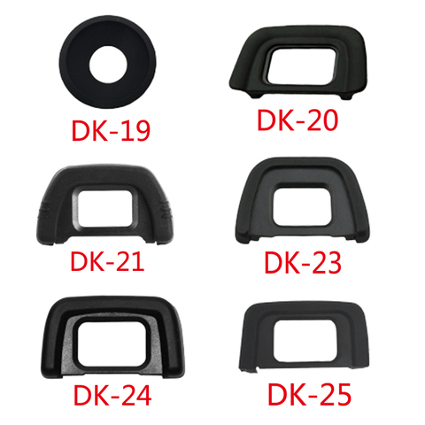 Rubber Eye Cup DK-19 DK-20 DK-21 DK-23 DK-24 DK-25 Camera Eyecup Eyepiece for Nikon D3100  D5000 D700 D3300 D5100 D7000 ► Photo 1/6
