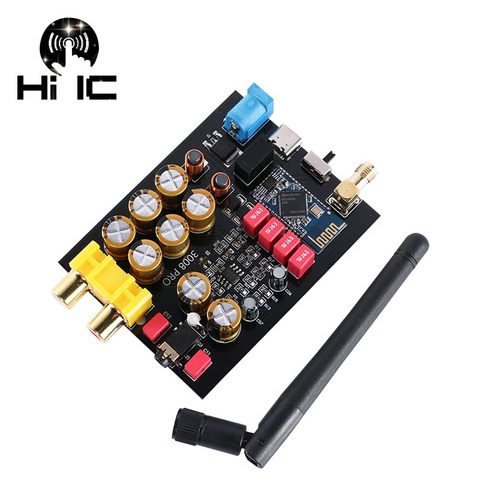 QCC3008 Bluetooth 5.0 Receiver Decode HiFi Audio Board Adapter APTX  Wireless Audio Module DAC Support USB 5V /DC 12V Power ► Photo 1/5