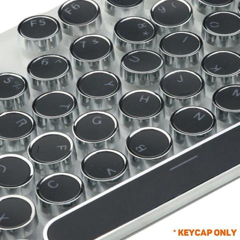 Mechanical Keycaps Gaming Keyboard Steampunk Typewriter Round Key Cap 104 Keys for Cherry MX Mechanical Keyboard ► Photo 1/6