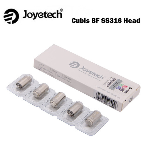 5pcs/lot Original Joyetech Cubis Coils BF SS316 0.5ohm 0.6ohm 1.0ohm  Replacement Coil Head for Cubis Atomizer ► Photo 1/6