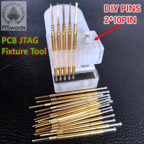 2.54mm 2*6pins double row JTAG Test fixture jigs for program flash burning chip Simulation download demo develop board tool ► Photo 1/1