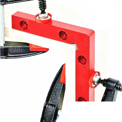 90 Degree Positioning Squares Right Angle Clamps Woodworking Carpenter Tool 120x120mm L Block Square Aluminium Alloy ► Photo 1/6