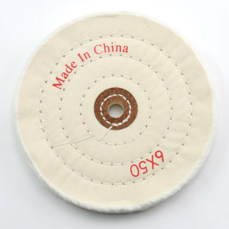 1pc 150mm Wheels Buffing Polishing Wheel Cotton Lint Cloth Buffing Wheel Gold Silver Jewelry Mirror Polishing Wheel ► Photo 1/6