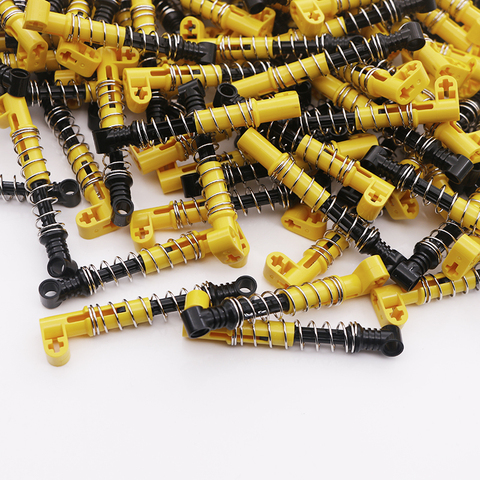 Bricks Technic Parts Shock Absorber Hard 9.5L Suspension Spring Toys for kids mindstorms technic car Parts Bulk Building Blocks ► Photo 1/6