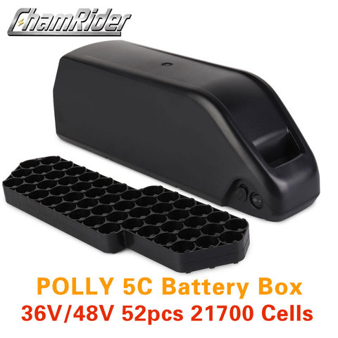 Battery box Battery Case Polly 5C Down Tube Downtube E-bike Electric bike Battery Housing  Nickle strips 21700 cells ► Photo 1/6