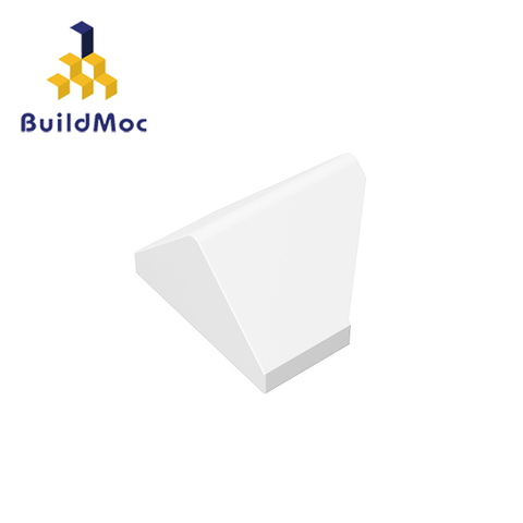 BuildMOC Compatible Technical 3049 Slope 45 2x1 For Building Blocks Parts DIY LOGO Educational Tech Parts Toys ► Photo 1/6