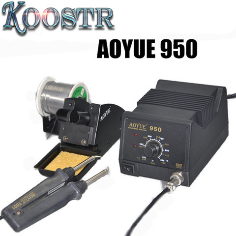 Aoyue 950 SMD Hot Tweezer Repair rework station,SMD Hot Air Soldering Station/Machine,available in 220V 65W ► Photo 1/6