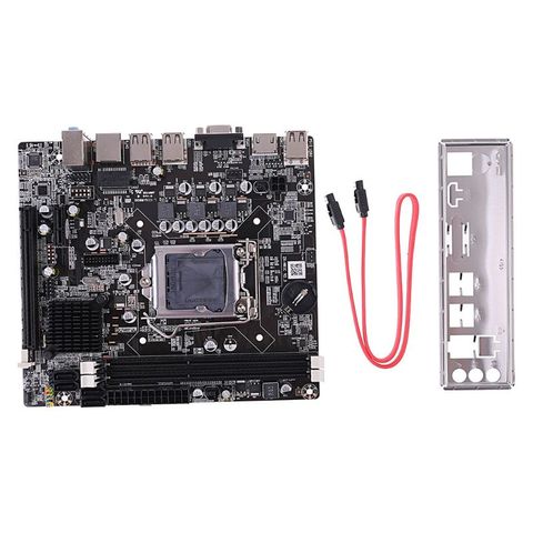 LGA 1155 Practical Motherboard Stable for Intel H61 Socket DDR3 Memory Computer Accessories Control Board ► Photo 1/6