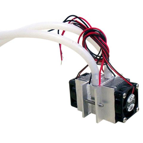 DIY kits Thermoelectric Peltier Refrigeration Cooling System Water cooling+ fan+ 2pcs TEC1-12706 Coolers ► Photo 1/6