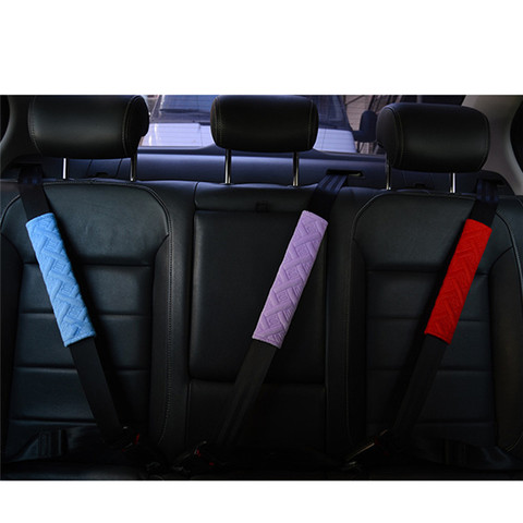 Seat Belt Shoulder Pad Auto Car Seatbelt Strap Cover Cushion Pads Car Seat Belt Protector ► Photo 1/6