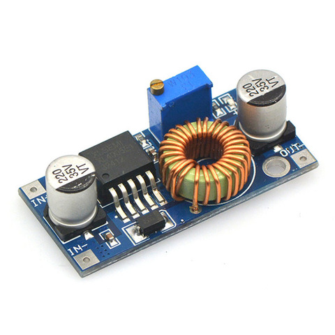 XL4005 DSN5000 Beyond LM2596 DC-DC adjustable step-down 5A power Supply module,5A Large current Large power ► Photo 1/6