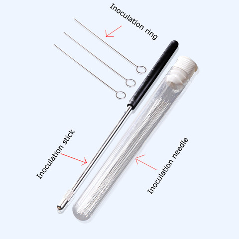 Nickel Chromium Inoculation Loop Nickel Chromium Stick Inoculation Ring Flame Reaction Rods Diameter 1mm/2mm/3mm/4mm/5mm 10 / PK ► Photo 1/6