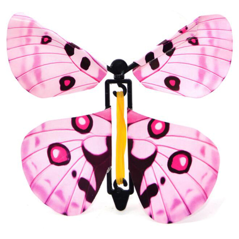 iWish 11x11cm Magic Flying Toys Transformation Fly Butterfly Props Tricks Change Hand Funny Prank Joke Mystical Fun Kids Classic ► Photo 1/6