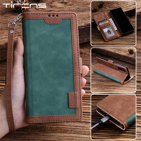 Leather Flip Wallet Case For Xiaomi Mi 10 T Poco X3 CC9 E 9Lite Note10 Redmi 9A 9C K30 K20 Note 9 9S 8T 8 7 Pro Max Phone Cover ► Photo 1/6