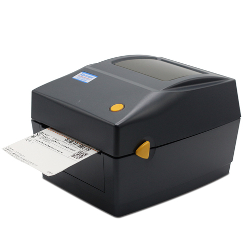 XP-460B 108mm Max width Direct Thermal barcode label printer to print shipping label DHL FEDEX UPS USPS EMS 100*100 100*150 ► Photo 1/6