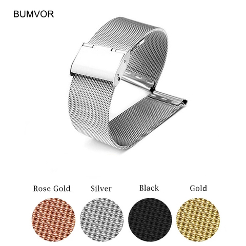 Substitute DW Watch Band 16mm 18mm 20mm 22mm Universal Ultra-Thin Milan Stainless Steel Band Stainless Steel Metal Bracelet ► Photo 1/6