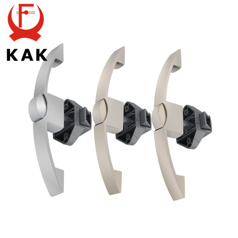 KAK Camper Car Push Lock with Handle RV Caravan Boat Motor Home Cabinet Drawer Latch Button Locks For Furniture Handle Hardware ► Photo 1/6