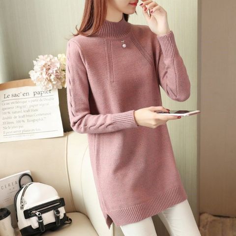 Ay1048 2022 spring autumn winter new women fashion casual warm nice Sweater woman female OL turtleneck sweater  pullover ► Photo 1/6