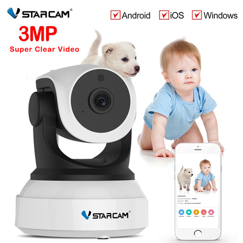 Vstarcam Video Baby Monitor Wifi 2 Way Audio Talk Smart Camera With Motion Detection Intercom Baby Nanny Camera Babysitter Alarm ► Photo 1/6