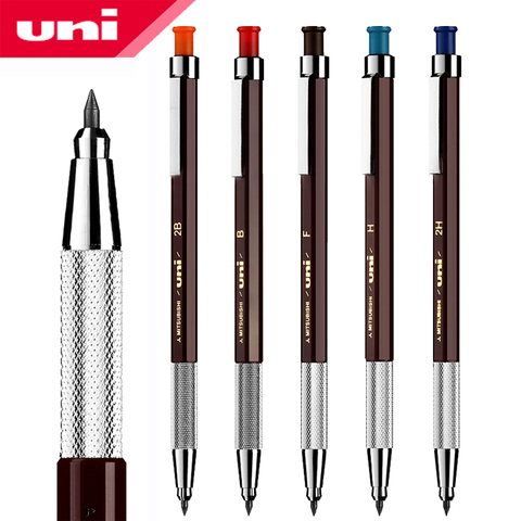 UNI Automatic Pencil 2.0mm Metal Pen Holding MH-500 Architectural Design Cartoon Drawing Engineering Pen ► Photo 1/6