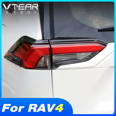 Vtear For Toyota RAV4 2022 Accessories Taillight Lamp Decoration Frame Cover ABS Chrome Exterior Modification Product ► Photo 1/6