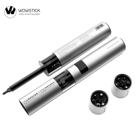 2022 NEW WOWSTICK SD 36 Bits 3LED Exquisite Lithium Battery Home Screwdriver Magnetic Suction One Button Design More Torque ► Photo 1/6