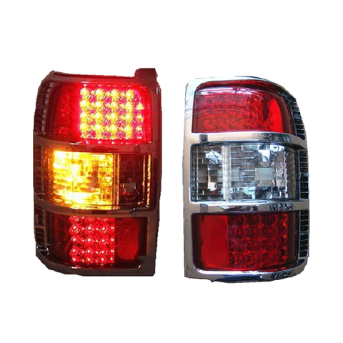 LED REAR LAMPS TAIL LIGHTS WITH LED BRAKE LIGHTTING FIT FOR MITSUBISHI PAJERO V31 V31 V33 V43 TAIL LIGHTS ASSEMBLY 1992-1997 ► Photo 1/6