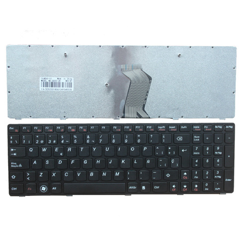 New Spanish Keyboard for Lenovo G500 G505 G500A G505A G510 G700 G700A G710 G710A G500AM G700AT SP Laptop Keyboard ► Photo 1/5